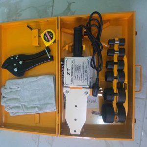 Plastic pipe welding machine kit