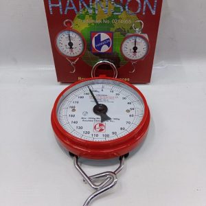 Hanson hanging mechanical spring balance weighing scale 100KG